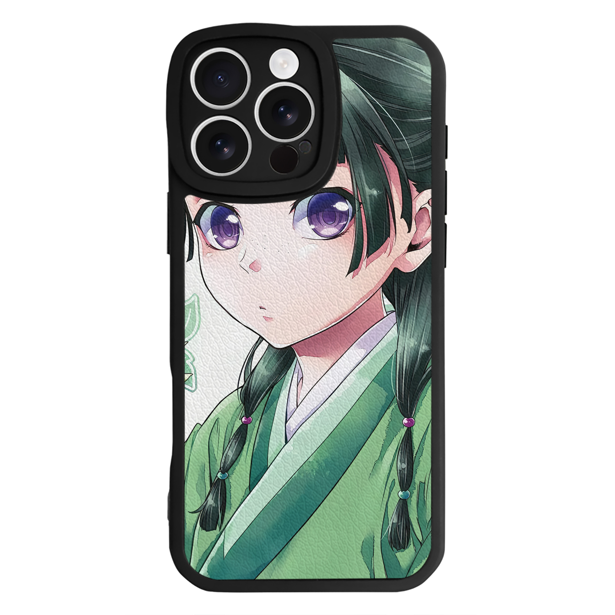 薬屋のひとりごと The Apothecary Diaries 【iPhone 16シリーズ対応】シリコンスマホケース（レザー調） 材質：シリコン
